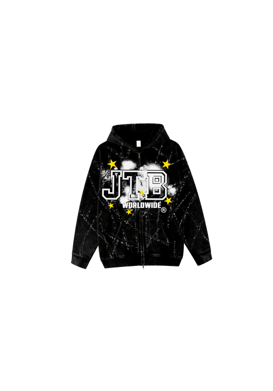 JTB Worldwide Zip Up “Black”